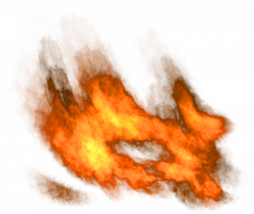 Fire skull png download