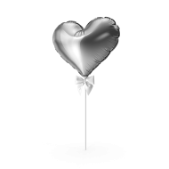 Foil Balloon Heart PNG Transparent Images Free Download