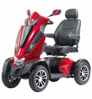 Four wheel Scooty With Transparent Background