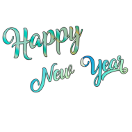 Free Download Text Png Happy New Year