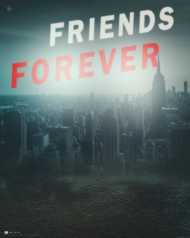 Friends photoshop editing background