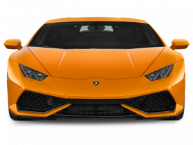 Front view lamborghini transparent background png