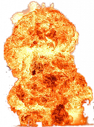 Full explosion png transparent