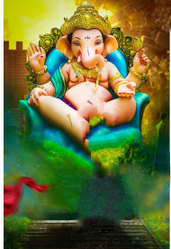 Full Hd Picsart Ganesh chaturthi editing background