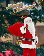 Full hd snat christmas editing background