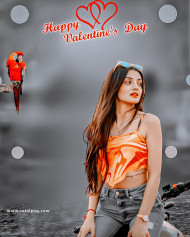 Full hd valentine day photo editing background