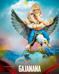 Gajanana Ganesh Chaturthi Cb Background For Manipulation