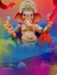 Ganesh Chaturthi Color Smoke Editing Background Hd download