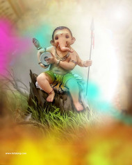 Ganesh chaturthi editing background