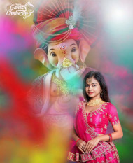 Ganesh Chaturthi Photo Editing Background Download
