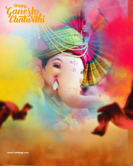 Ganesh Chaturthi Vector Cb Background For Picsart