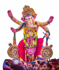 Ganesh chaturthi  visarjan png