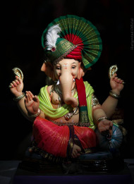 Ganesh ji banner editing background