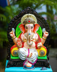 Ganesh ji banner editing background