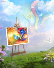 Ganesha editing background hd