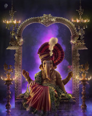 Ganesha hd background Image