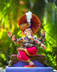 Ganpati bappa editing background free