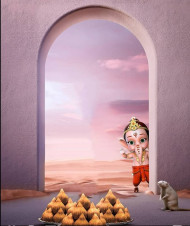 Ganpati Editing Background Picsart