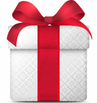 Gift box transparent png images