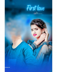 Girl boy headcut hd cb editing background