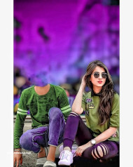 Girl face cut cb background