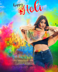 Girl Holi Editing Background 2023