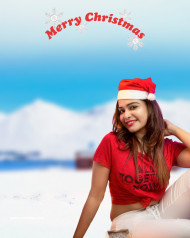Girls santa christmas editing background  download