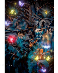 Glowing butterfly cb backgrounds free