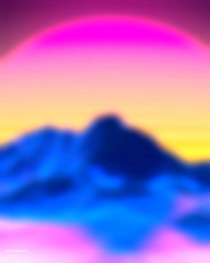 Glowing editing background