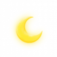 Glowing moon clipart png (1)