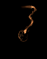 Glowing transparent png