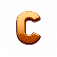 Gold Letter C PNG Transparent Images
