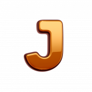 Gold Letter J PNG Transparent Images