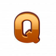 Gold Letter Q PNG Transparent Images