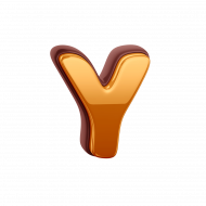 Gold Letter Y PNG Transparent Images