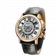 Golden Chronograph Watch PNG 04533