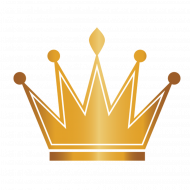 Golden Crown  PNG image with transparent background (1)