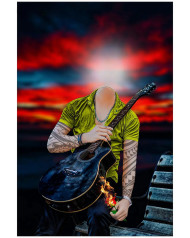 Guitar hd facecut cb background