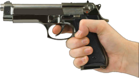 Hand Gun PNG Transparent Images Free Download