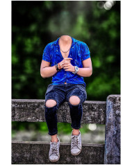 Hansome boy facecut hd editing background