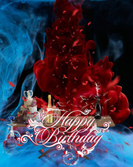 happy bday hd editing background
