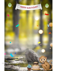 Happy birthday cb background free