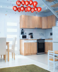 Happy birthday editing background