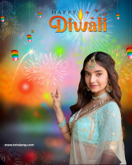 Happy Diwali Anuskha Sen Editing Background Download
