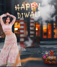 Happy diwali cbediting background