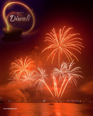 happy Diwali editing background