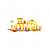 happy diwali hd text png