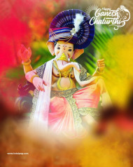 Happy Ganesh Chaturthi Cb Editing Background Full Hd