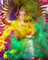 Happy Ganesh Chaturthi Editing Background Full HD
