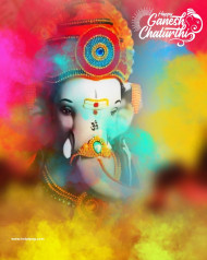 Happy Ganesh Chaturthi Editing Background Full Hd